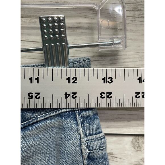 Frame Jeans 25 Le High Straight Womens Blue Denim Stretch Light Wash - Picture 6 of 13